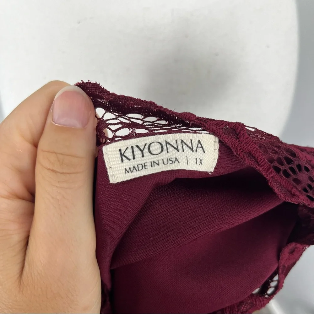 Kiyonna Mademoiselle lace cocktail dress